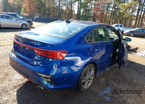 2021 Kia Forte Gt-Line из США, поврежденный, VIN 3KPF34AD0ME356987